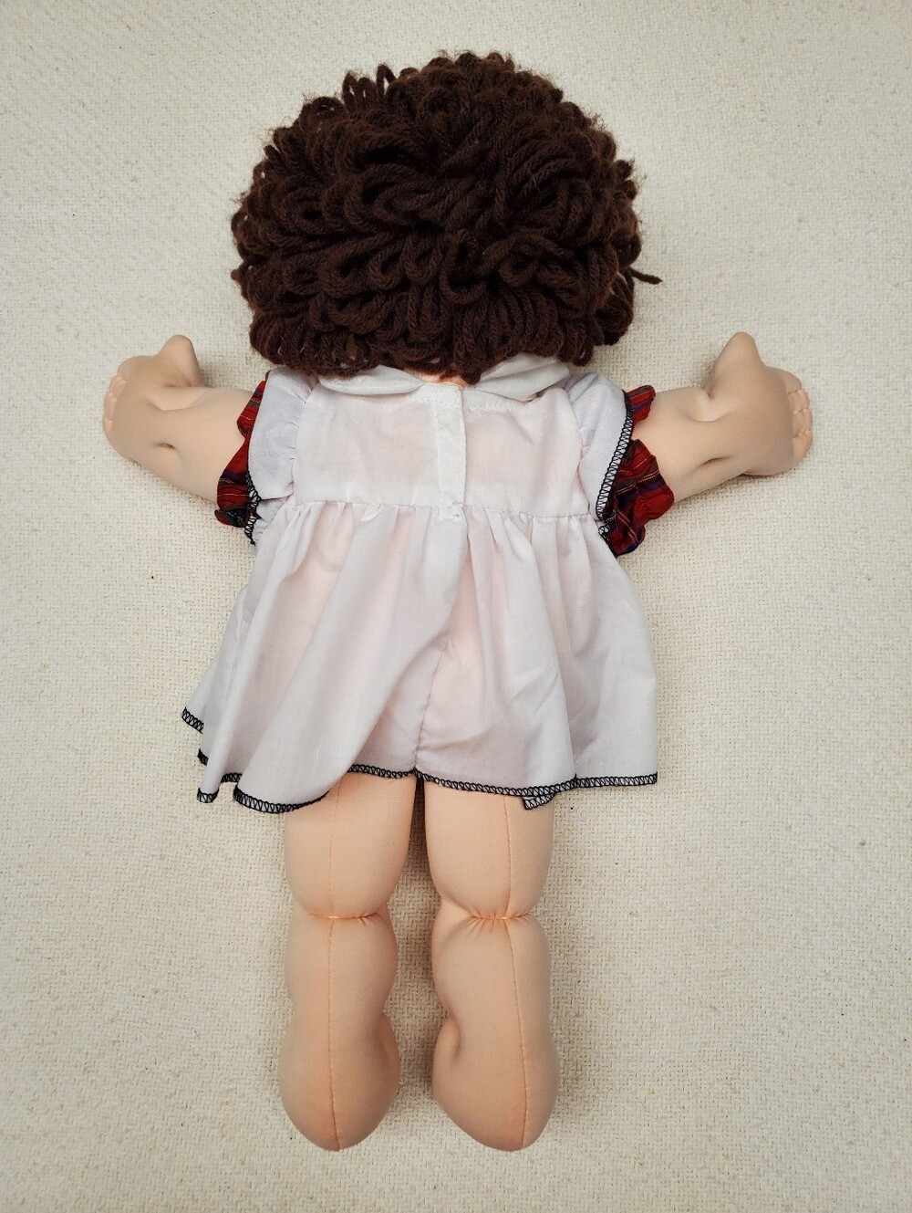Cabbage Patch Kids 25th Anniversary Doll Brunette Blue Eyes Signed Vintage - Picture 5 of 5